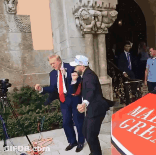 Adin Ross Donald Trump Dancing GIF