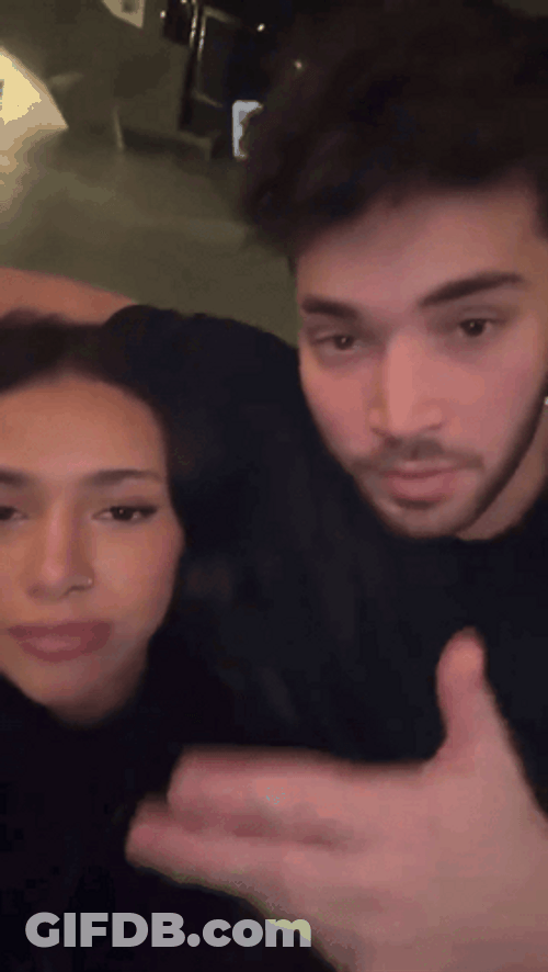 Adin Ross Talking With Girl GIF