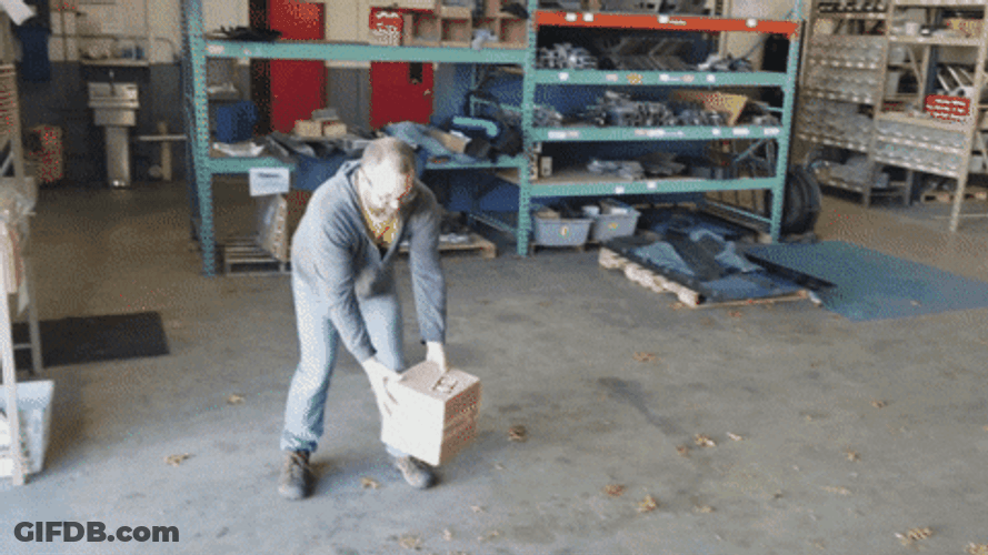 Adios Go Away Kick Box GIF
