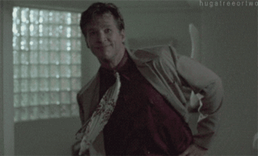 Adios Hand Raise Jeff Bridges GIF