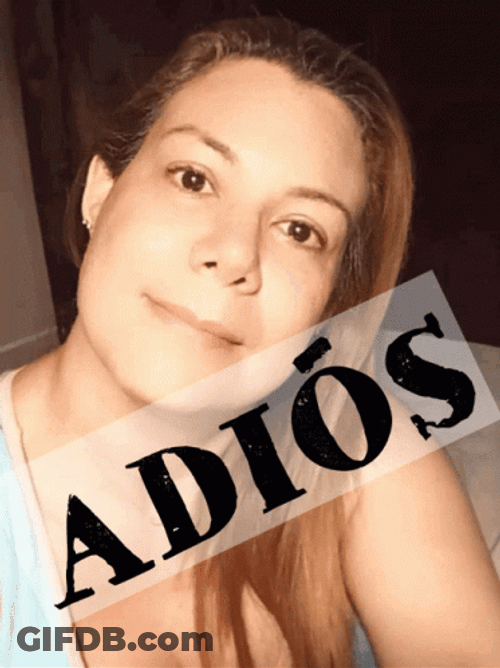Adios Selfie Fade Disappear GIF