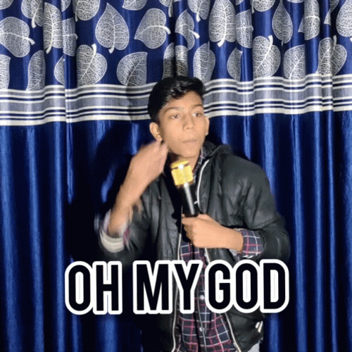 Aditya Yadav Oh My God Meme GIF