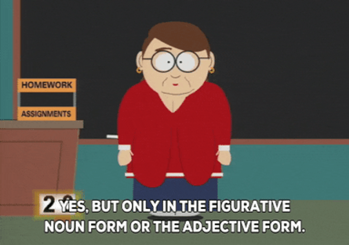Adjective Diane Choksondik South Park GIF