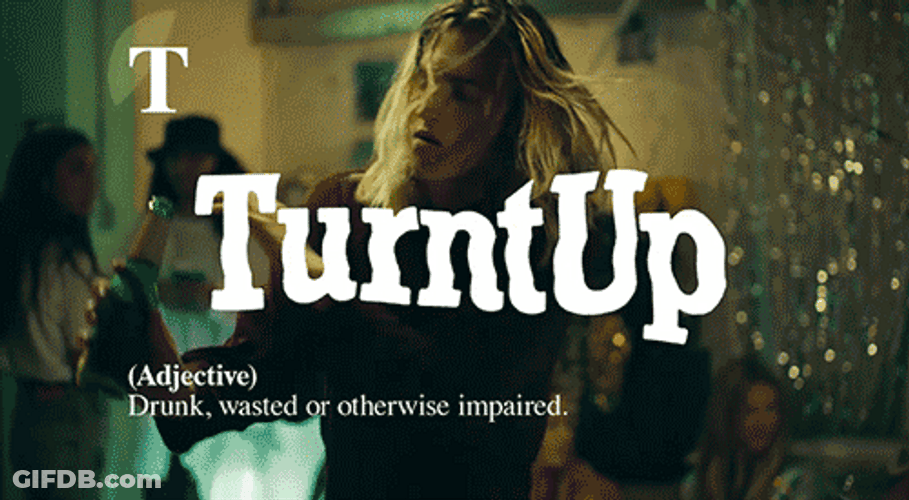Adjective Turnt Up Meaning GIF