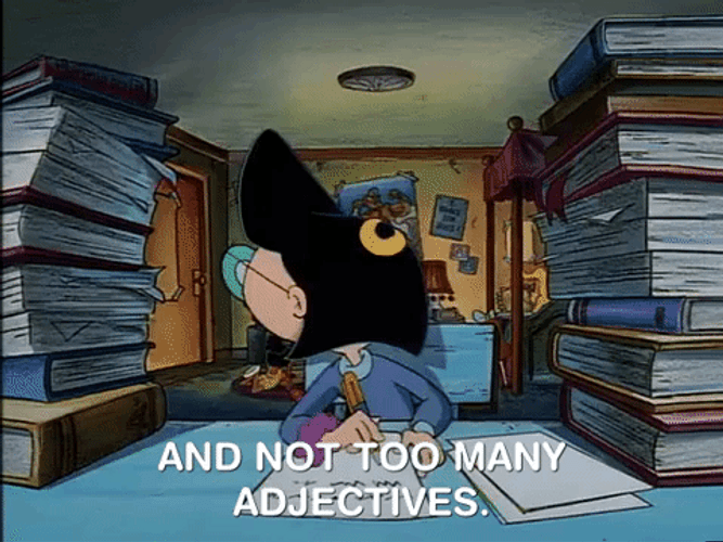 Adjectives Hey Arnold! Phoebe GIF
