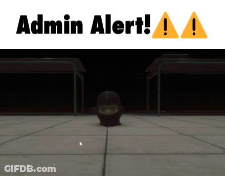 Admin Alert Video Game Screenshot GIF
