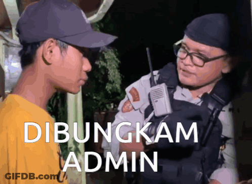 Admin Dibungkam GIF