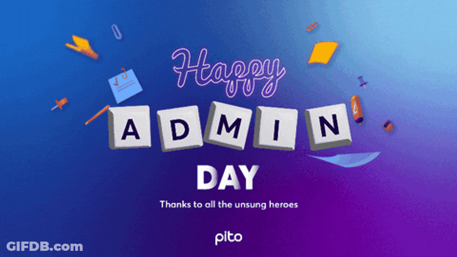 Administrative Professionals Day Art Work GIF