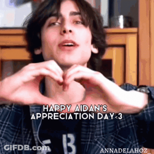 Administrative Professionals Day Man Making Heart Sign With Fingers GIF