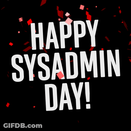 Administrative Professionals Day With Confetti GIF