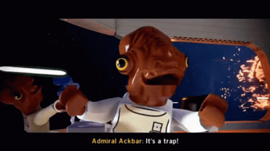 Admiral Akbar It's A Trap GIF