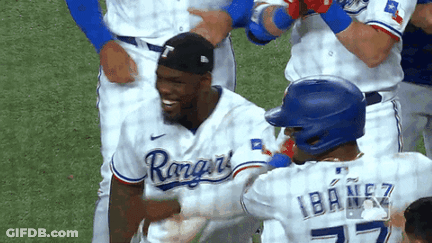 Adolis Garcia I Dont Know Gesture GIF