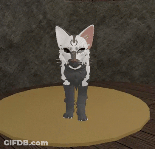 Adorable Animated Warrior Cats GIF