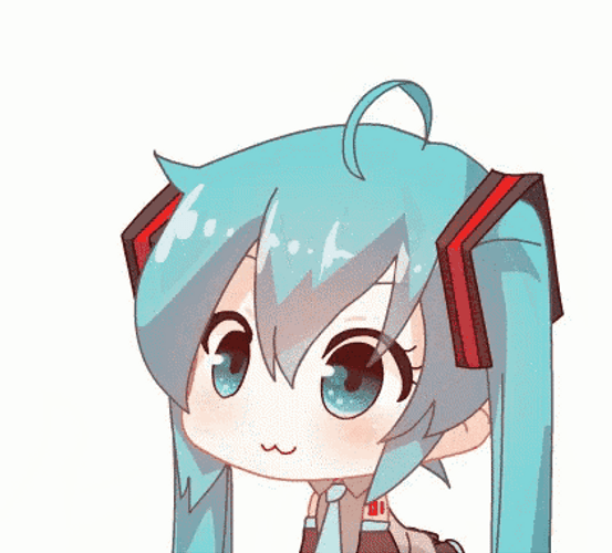 Adorable Baby Hatsune Miku GIF