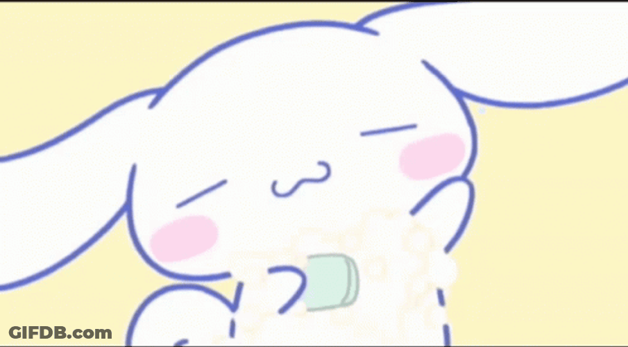 Adorable Cinnamoroll Smiling Sanrio GIF