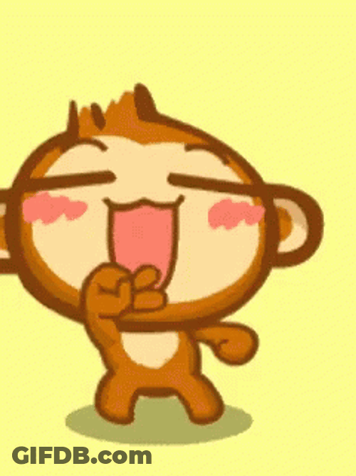 Adorable Dancing Monkey GIF