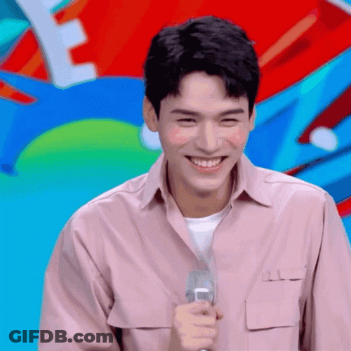 Adorable Gong Jun Chinese Actor Laughing Blush GIF