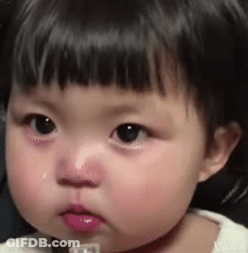 Adorable Kid Crying GIF