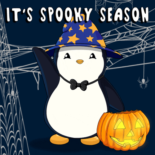 Adorable Spooky Tuesday Season Waving Hands GIF