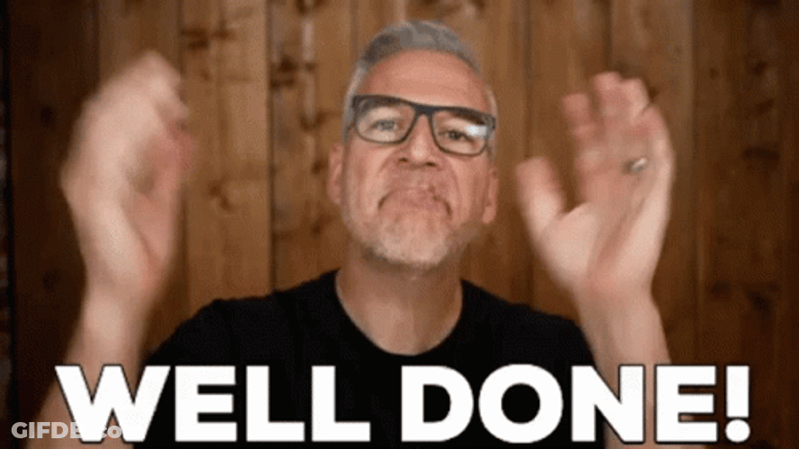 Adrian Salisbury Well Played Well Done GIF