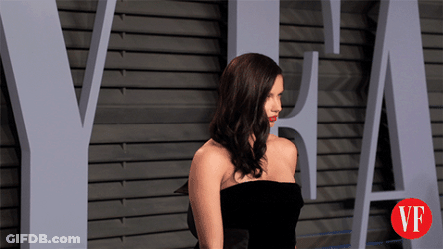 Adriana Lima Oscars Red Carpet GIF