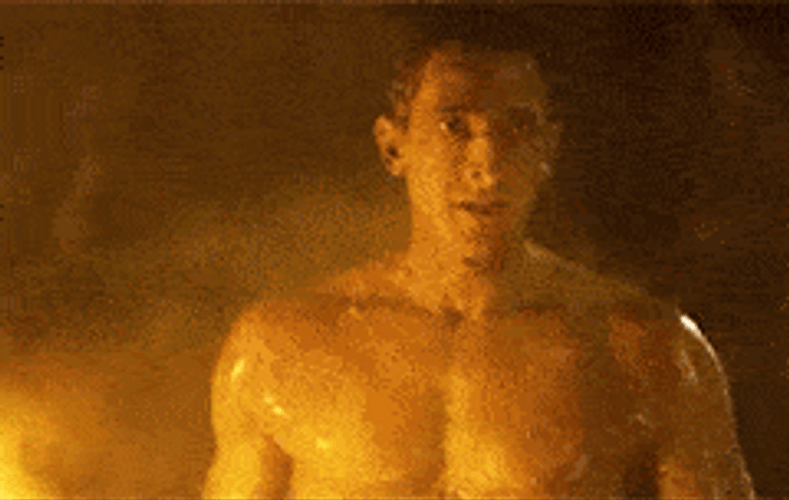 Adrien Brody Burning Fire GIF