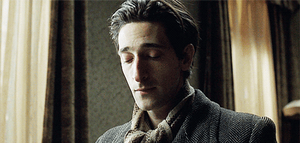 Adrien Brody Playing Piano GIF