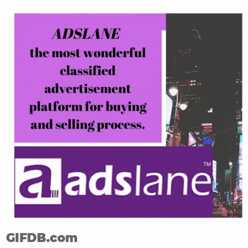 Adslane Is The Most Wonderful Classified Advertisement Platform For Buying And Selling Process .. GIF