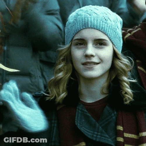 Adult Hermione Slow Clap GIF