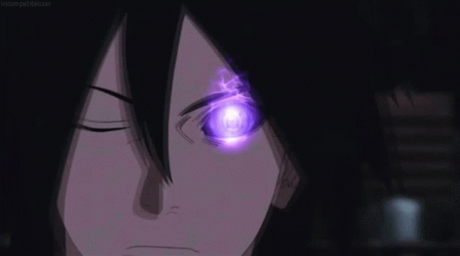 Adult Sasuke Sharingan GIF