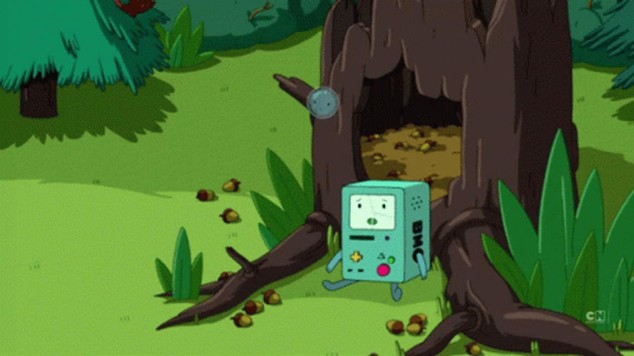 Adventure Time Bmo Game Over GIF