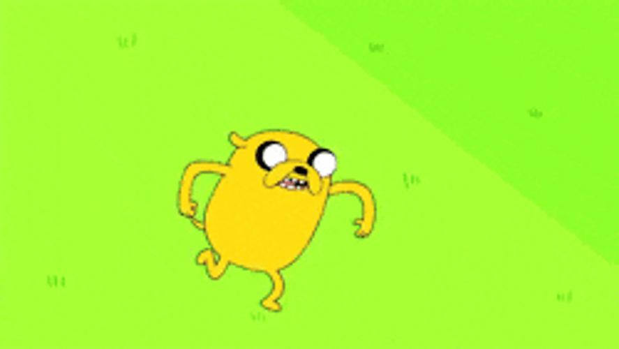 Adventure Time Cartoon High-Five GIF
