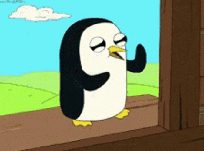 Adventure Time Gunter Dance GIF