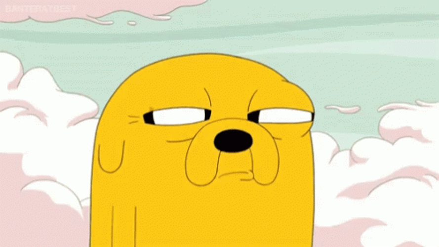 Adventure Time Jake Interesting GIF