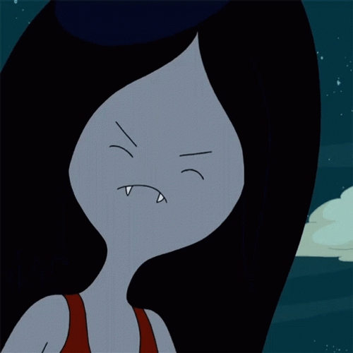 Adventure Time Marcelline Fiery Eyes GIF