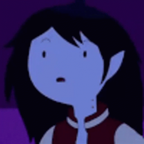 Adventure Time Marcelline Nodding GIF