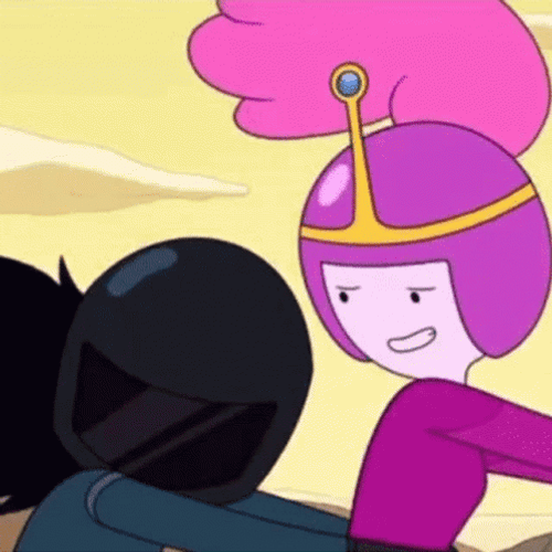 Adventure Time Princess Bubblegum Wink GIF