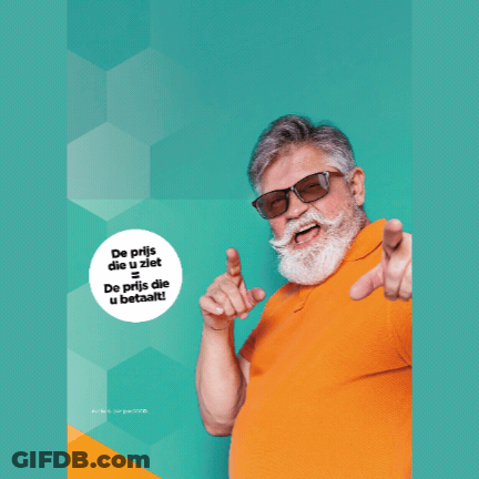 Advertisement For Wim Eijbers Is Da Bomb With Bearded Man Pointing GIF