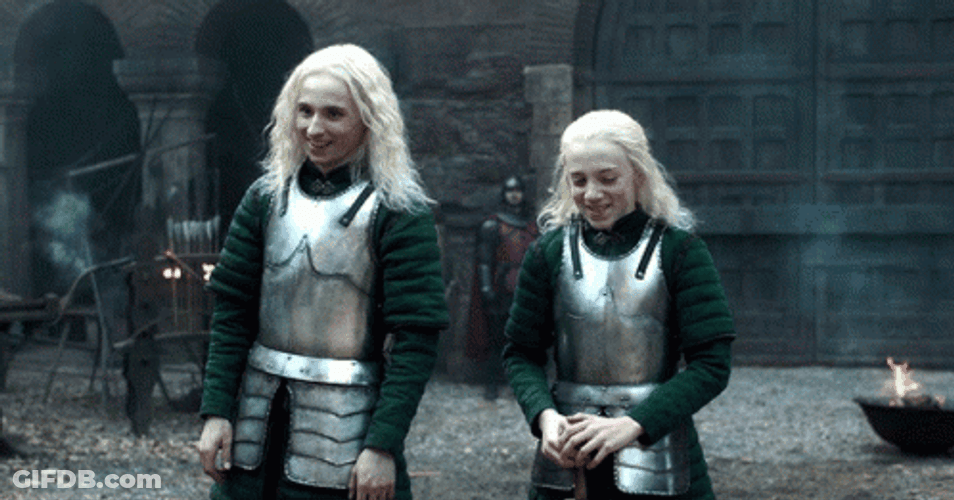 Aegon Aemond Targaryen Game Of Thrones GIF