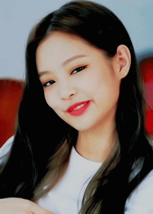Aegyo Black Hair Jennie GIF