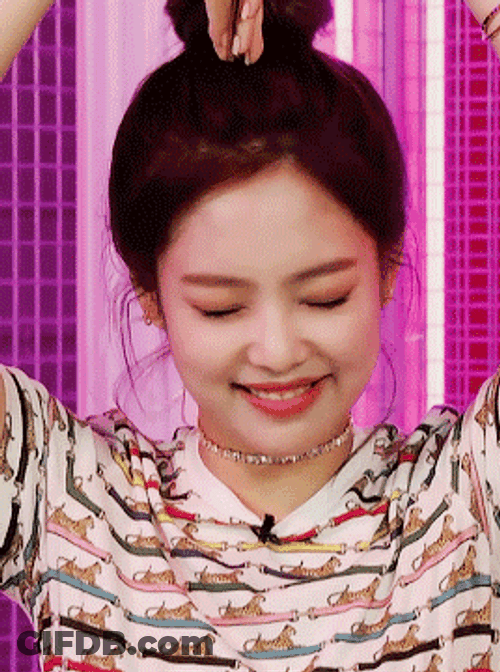 Aegyo Blackpink Jennie GIF