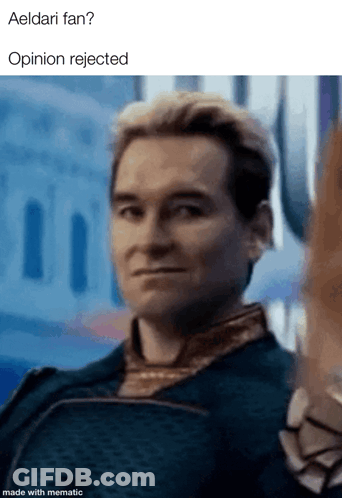 Aeldari Fan Opinion Rejected GIF