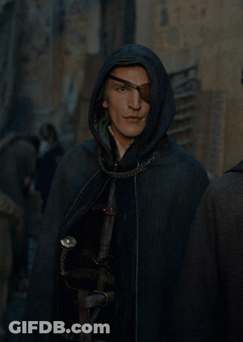 Aemond Targaryen In A Hood GIF