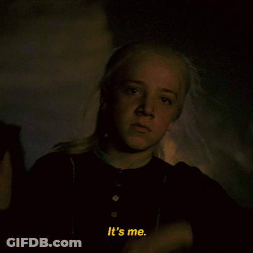 Aemond Targaryen Vhagar GIF