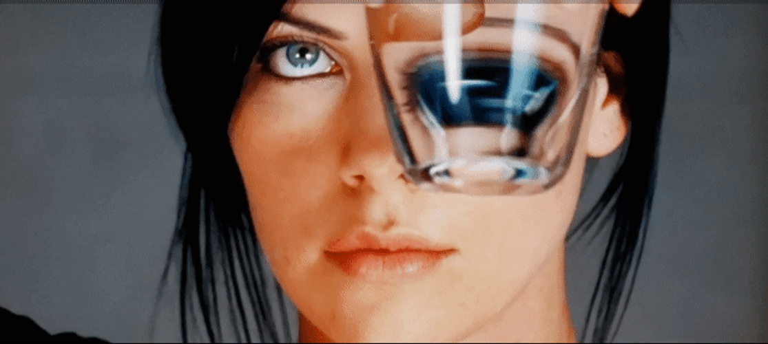 Aeon Flux Lashes GIF