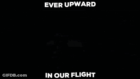 Aerial City View Ever Upward In Our Flight GIF