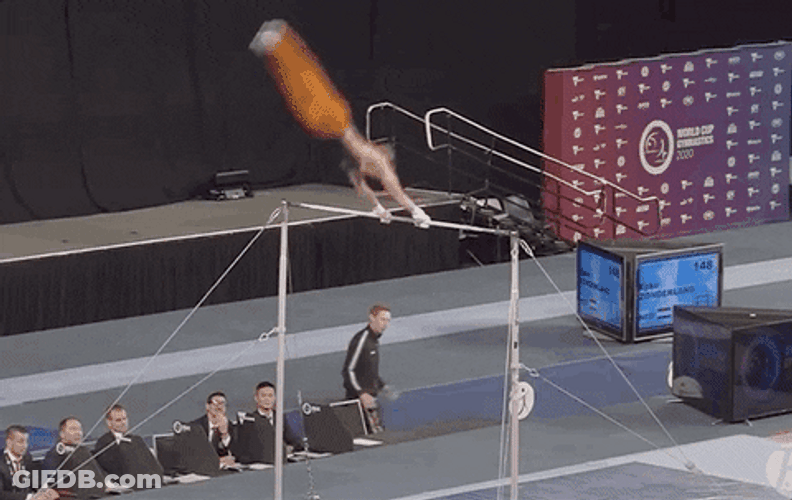 Aerial Hoop Pommel Horse GIF