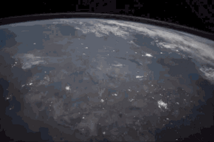 Aerial Space Satellite View Earth GIF