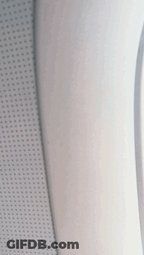 Aerial View Airport Runway Blue Sky Clouds GIF