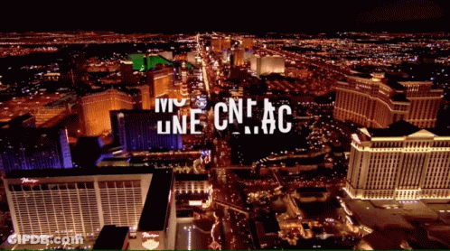 Aerial View City Night Une Cnf Ac GIF